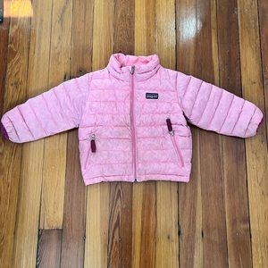 Pink Patagonia down sweater jacket - 18m